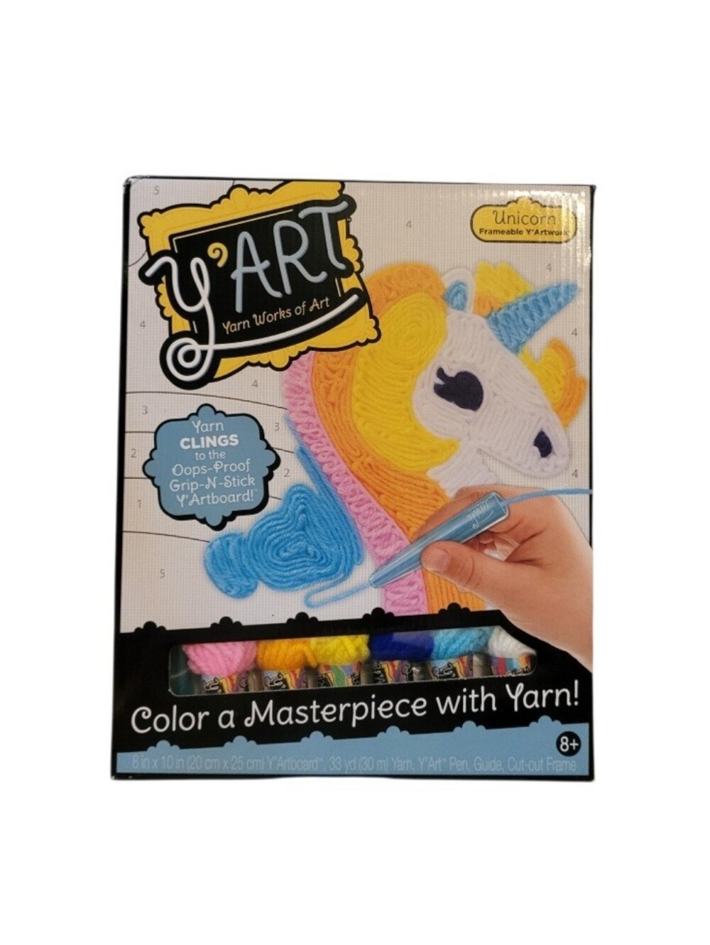 NEW Y'ART Yarn Works of Art - Unicorn Kit